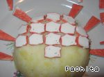 Рецепт - картофельный гарнир "Крабик"
