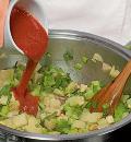 Рецепт - барабулька с овощным гарниром
