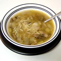 Рецепт - суп из грибов и перловки