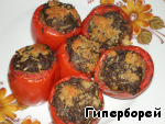 Рецепт - помидоры, фаршированные грибным паштетом "Маленькие радости!"