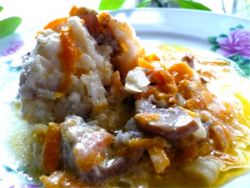 Рецепт - рыба с рисом по-португальски