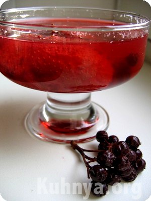 Рецепт - сироп из черноплодной рябины