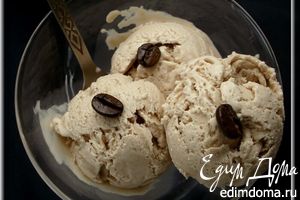 Рецепт - миндально-кофейное мороженое
