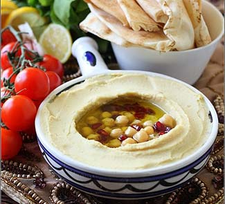 Хумус из нута.  Рецепт традиционного блюда Ближнего Востока.