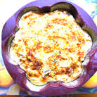 Рецепт - кукурузно-творожный пудинг-пирог с сухофруктами