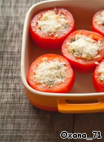 Рецепт - фаршированные помидоры рисом и креветками