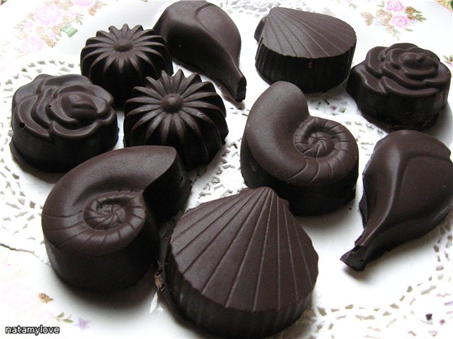 Рецепт - зефир в шоколаде