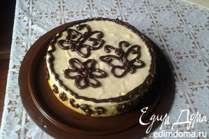 Рецепт - творожный торт-суфле "Нежность"