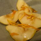 Рецепт - груши, запеченные в апельсиново-пряном сиропе