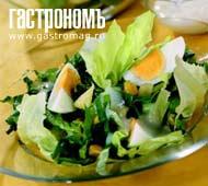 Рецепт - салат со шпинатом и кукурузой