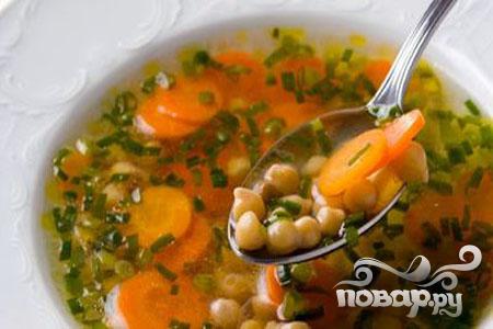Рецепт - суп из турецкого гороха