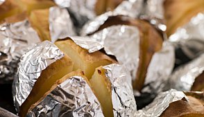 Рецепт - Запеченный картофель в фольге