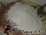 Рецепт - свекольный бисквит с какао