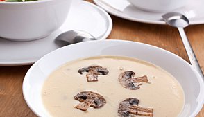 Рецепт -  Крем-суп с грибами
