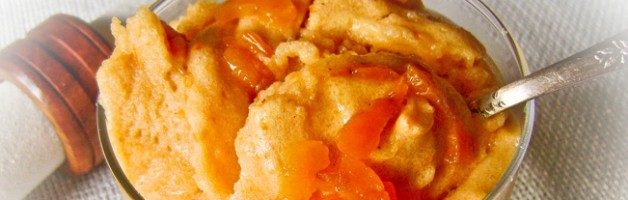 Рецепт - мусс из свежих абрикосов на манке