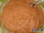 Рецепт - творожно-кокосовый кекс с какао