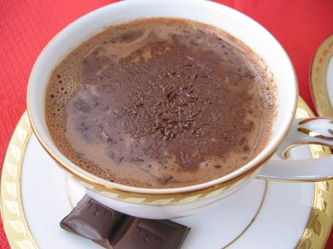 Рецепт - горячий шоколад