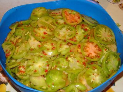 Рецепт - салат из зеленых бобов