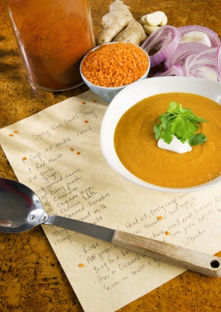 Рецепт острого чечевичного супа