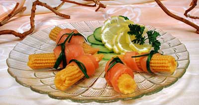 Рецепт - Холодные закуски с рыбой : Рыбная закуска с кукурузой