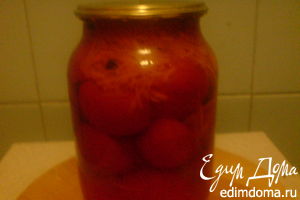 Рецепт - помидоры в желе