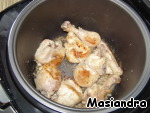 Рецепт - курица с кукурузой в сметанном соусе