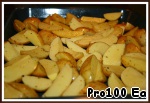 Рецепт - картофельный гарнир с маслинами
