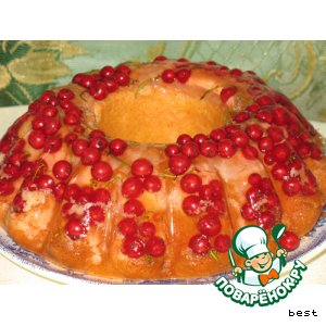 Рецепт - арабский кекс с желе