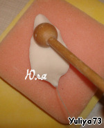 Рецепт - лотос из сахарной мастики