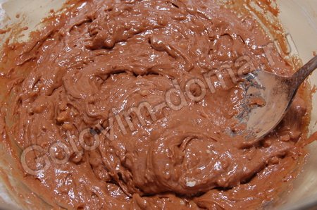 Рецепт - кекс ореховый с какао