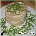 Рецепт - салат куриный с рисом