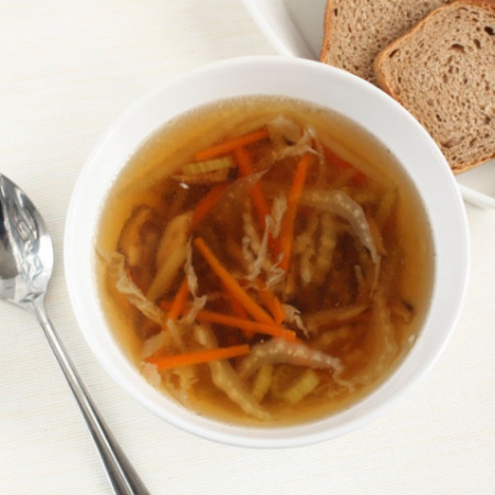 Рецепт супа с шиитаке