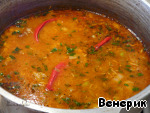 Рецепт - суп из баранины с нутом и перловкой (Chorba frik)