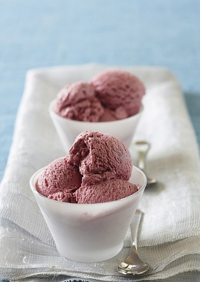 Рецепт - ягодное мороженое