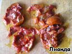 Рецепт - маш с луком-пореем и вялеными помидорами