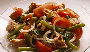 Рецепт - Салат из запеченных овощей