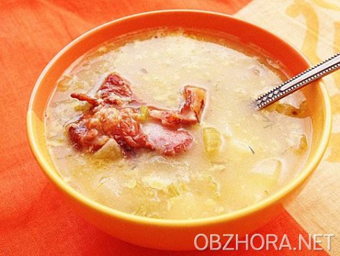 Рецепт - суп с горохом и мясом