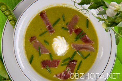 Рецепт - суп с горохом и мясом