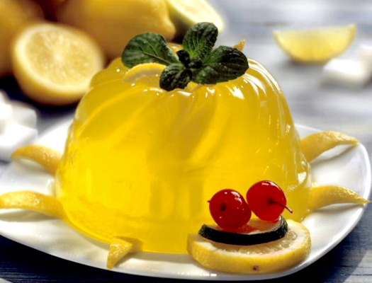 Рецепт - желе из лимонов