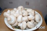 Рецепт - грибы, фаршированные рисом