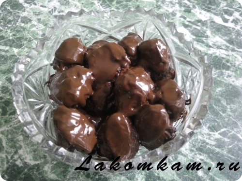 Рецепт - десерт- чернослив в шоколаде «Черный Принц»
