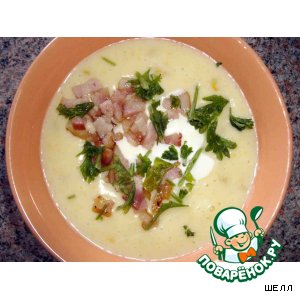 Рецепт - суп-крем из кукурузы