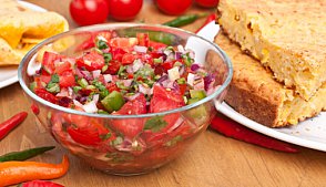 Рецепт - Томатный салат