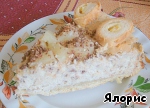 Рецепт - творожный торт под "шапочкой" из безе с капучино