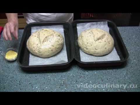 Рецепт - хлеб с кукурузной мукой