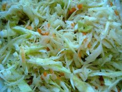 Рецепт - капустный салат с картофелем и редькой