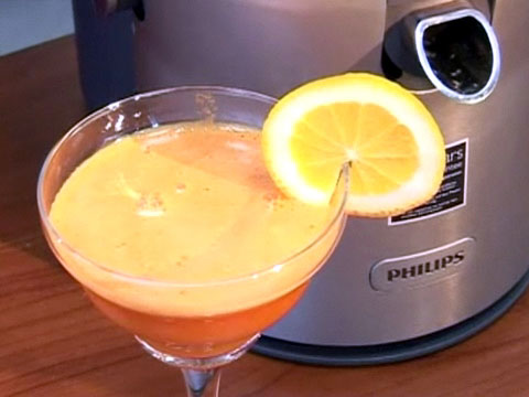 Рецепт - коктейль Тыква с апельсинами