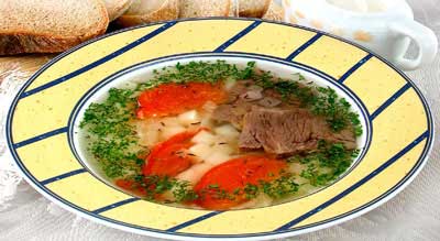 Рецепт - Супы разные : Суп острый с картофелем и рисом