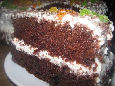 Тортик «Шоколад на кипятке»