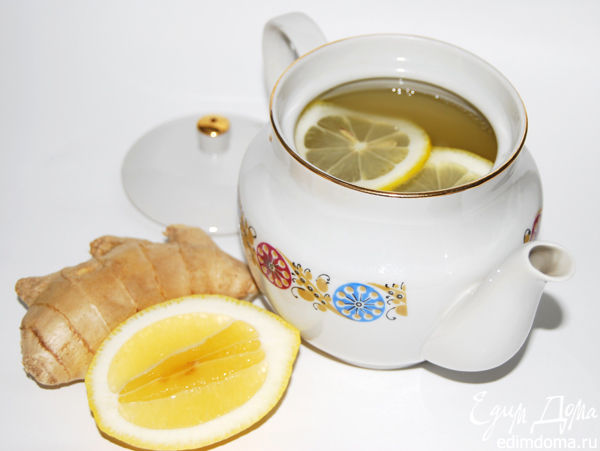 Рецепт - имбирный тодди с лимоном
